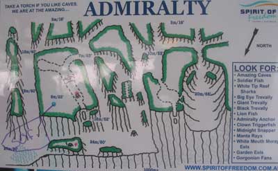 Map for Admirality