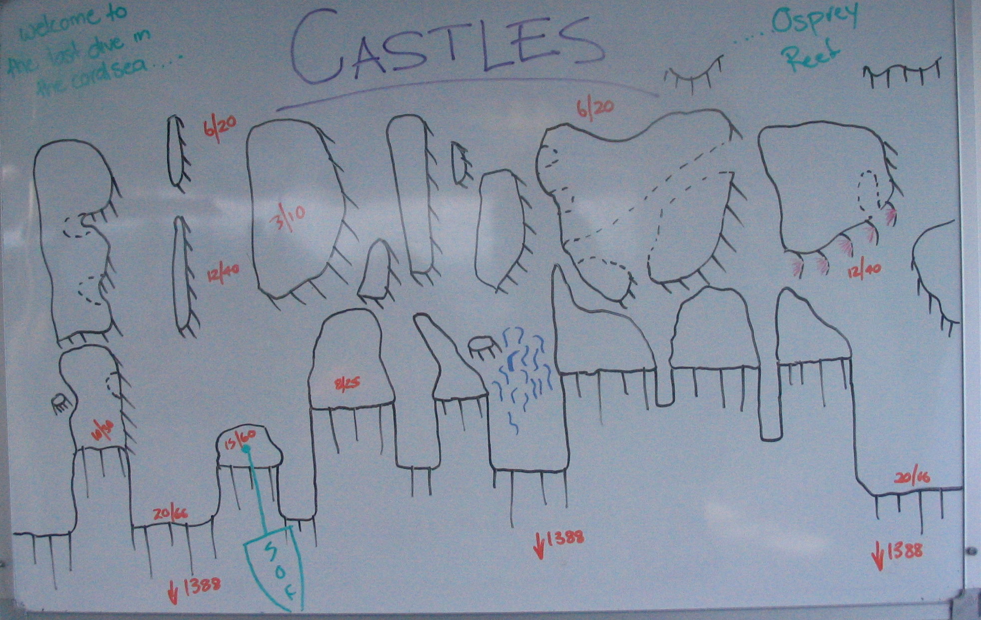 Map for Castles