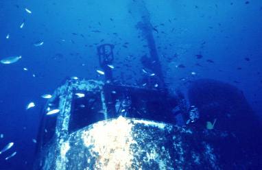 Map for Rozi wreck