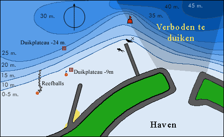Map for Scharendijke